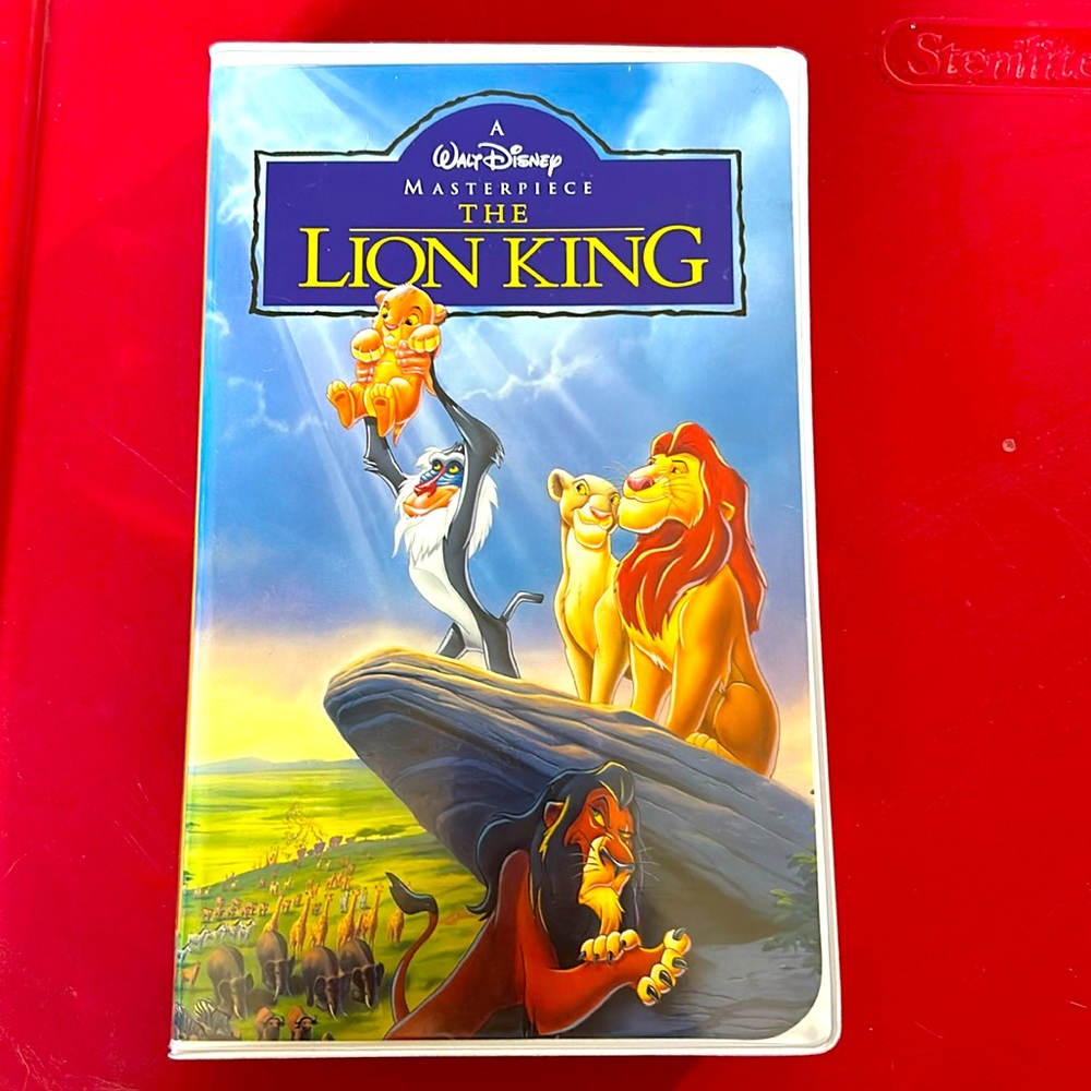 VHS Vintage Disney The Lion King No.2977